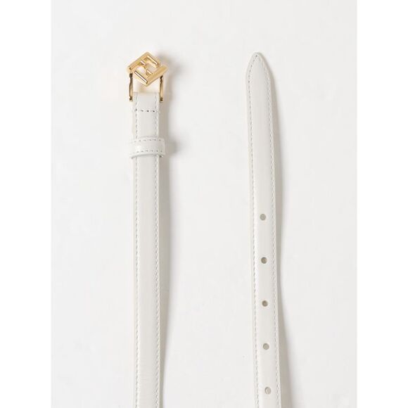 Fendi Belt Woman White - Picture 3 of 3
